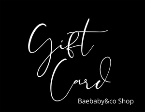 BaeBaby&Co Giftcards!